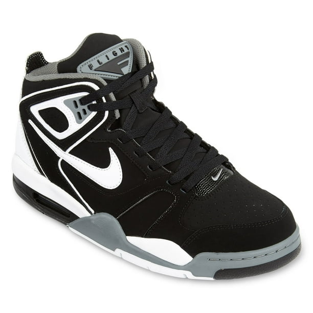 Nike Men's Flight Basketball Shoe Black/Cool - Walmart.com