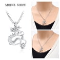 thumbnail image 5 of Cremation Jewelry for Ashes Stainless Steel Dragon Urn Necklace Keepsake Human Pet Ashes Holder Memorial Pendant for Women Men, 5 of 5