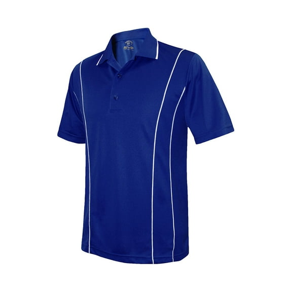 Monterey Club Men's Forge Overlock Contrast Golf Polo Shirt #1198