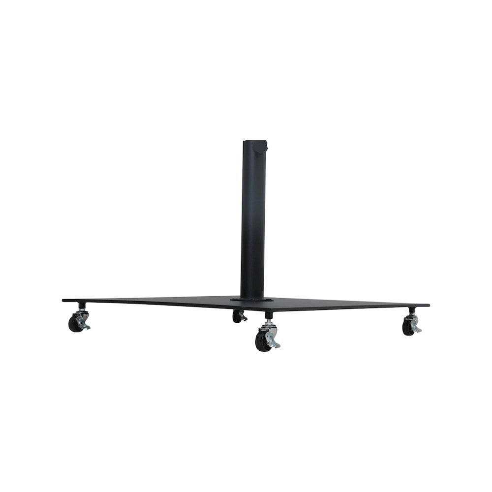 Meridian Furniture Belize Black Steel Patio Umbrella Base