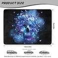 thumbnail image 7 of COEQINE SUV Trunk Liner for Dogs, Durable Scratch-proof Rear Cargo Mat Suitable for Most Car Models, Easy to Clean Auto Interior Accessories, Blue Floral Skull Galaxy, 7 of 7