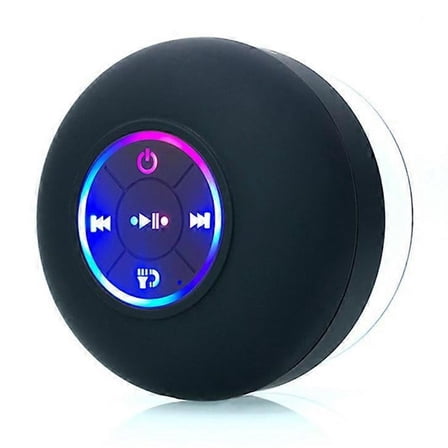 Wireless Shower Speaker Waterproof 5.0 Bluetooth Speaker with Suction