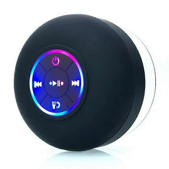 Wireless Shower Speaker Waterproof 5.0 Bluetooth Speaker with Suction