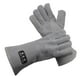 thumbnail image 1 of 1 Pares De Soldadura Guantes De Protección Soldador Guantelete Resistente Gris Claro Sunnimix Guantes de soldadura protectora, 1 of 7