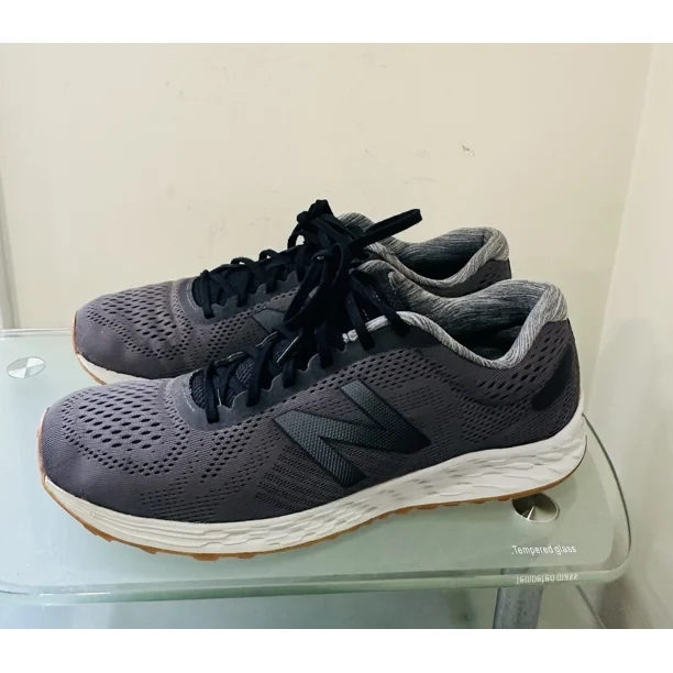 New Balance Fresh Foam Arishi Magnet Gray Athletic Running Shoes Men's Size 12