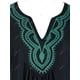 thumbnail image 3 of Más el tamaño de Ombre del color de la túnica camiseta Rosegal Mangas largas de talla grande, 3 of 5