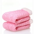 thumbnail image 3 of ZDWQFA Women's Winter Super Soft Warm Cozy Fuzzy Fleece-Lined with Grippers Slipper Socks, 3 of 6