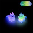 thumbnail image 4 of 3D Printed Triceratops, Small Figurines Dinosaur Fidget Toy, Kids Triceratops Little Animals Figures, Cute Glowing Dinosaur Toy for Boys, Girls at Home, 4 of 10