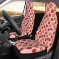 thumbnail image 2 of Sigee Strawberries for Universal Car Seat Covers, Premium Car Seat Protector Set for Cars, SUVs, Trucks, 2 of 7