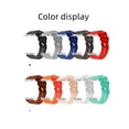 thumbnail image 3 of YJD Leather Grain Strap Fit For Huawei Watch D2 Bracelet Metal Buckle Quick Release Quality Silicone Sport Smartwatch Band Men Women, 3 of 3