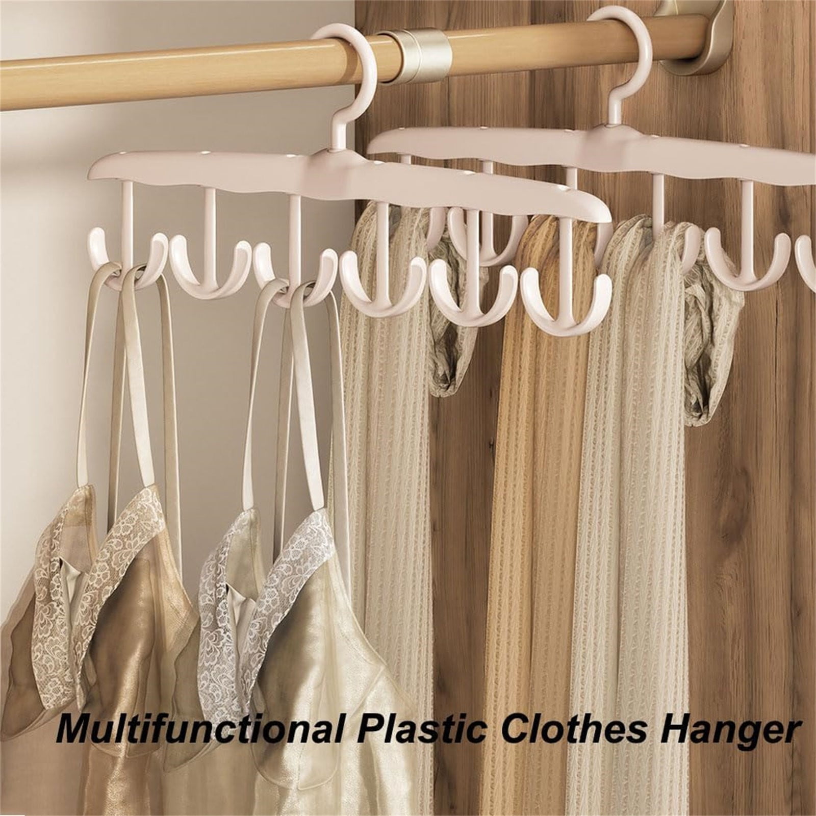 Hat Hangers for Closet, Hat Organizer for Baseball Caps, 360-Degree Rotation Hat Holder Storage with 12 Hooks, Gift for Men, Women, 1 Pcs, 11.81x0.78x2.75"