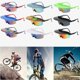 thumbnail image 2 of Las nuevas gafas de Ciclismo de polarización UV400 Dazzle color sombrero ala gafas de sol personalidad gafas de sol para hombres y mujeres qiuyongming unisex, 2 of 2
