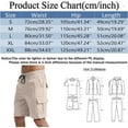 thumbnail image 3 of HCNTES Men's Walkshorts Fit Drawstring Summer Beach Shorts with Elastic Waist(Blue,XL), 3 of 9