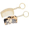 thumbnail image 2 of 2pcs Comb Keychains Wide Tooth Comb Small Comb Travel Comb Pocket Comb Keyring, 2 of 8
