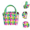 thumbnail image 6 of amagogo Woven Handbag Waterproof Beach Pouch Summer Multipurpose Travel Bag Tote Bag Style E, 6 of 9