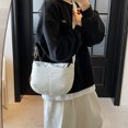 thumbnail image 2 of Bolso Hombro Nylon Femenino Bolso Cita Cuadrada Pequeña (gris), 2 of 9