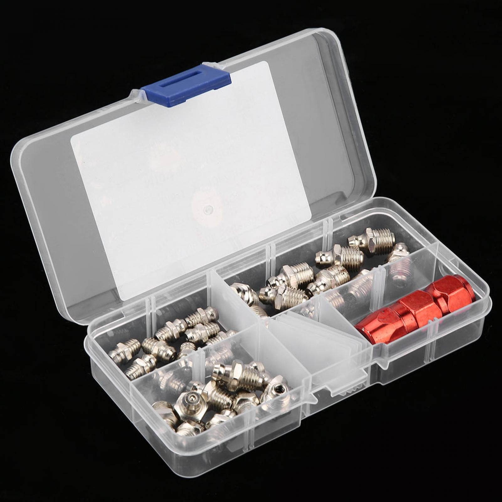 LYUMO Iron Nickel Plating Grease Nipple Fittings, Grease Nipple, Truck For Automotive