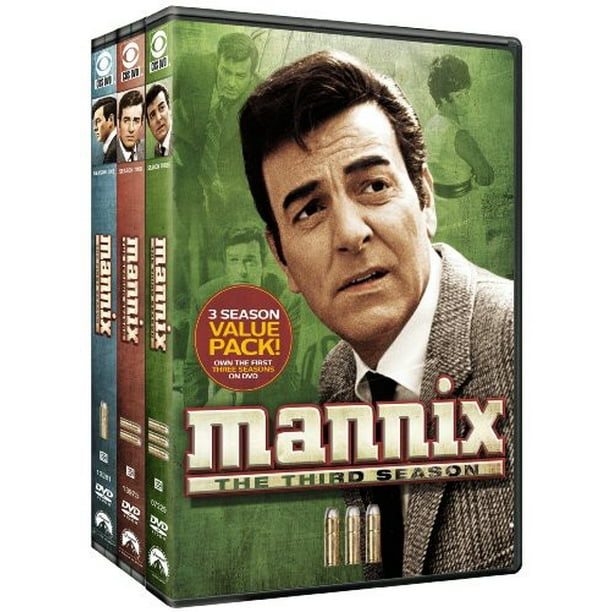 Mannix: Three Season Pack (DVD) - Walmart.com - Walmart.com