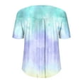 thumbnail image 5 of Jamicy Plus Womens T Shirts Casual Summer Outfits Plus-Size Tops for Women Summer Henley Shirts Flowy Tunics Tee, 5 of 6