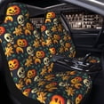 thumbnail image 4 of Goofa Halloween Skull Printed Car Seat Covers, Automotive Seat Covers for Cars Trucks and SUVs, Quick Setup Universal Fit Elastic Seat Covers-2 PCS, 4 of 6