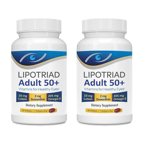 Buy Lipotriad Adult 50+ Eye Vitamin and Mineral Supplement w/10mg