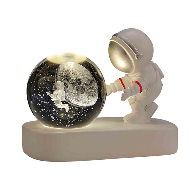 Luminous Planetary Crystal Ball With Hand Push Night Light USB Power Supply To Keep Warm Bedside Light Children’s Gift