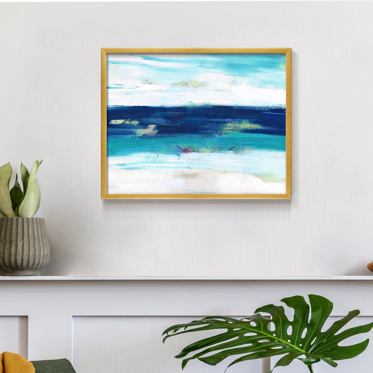 Above Us Only Sky by Judith Shapiro - Restickable Framed Giclée Print