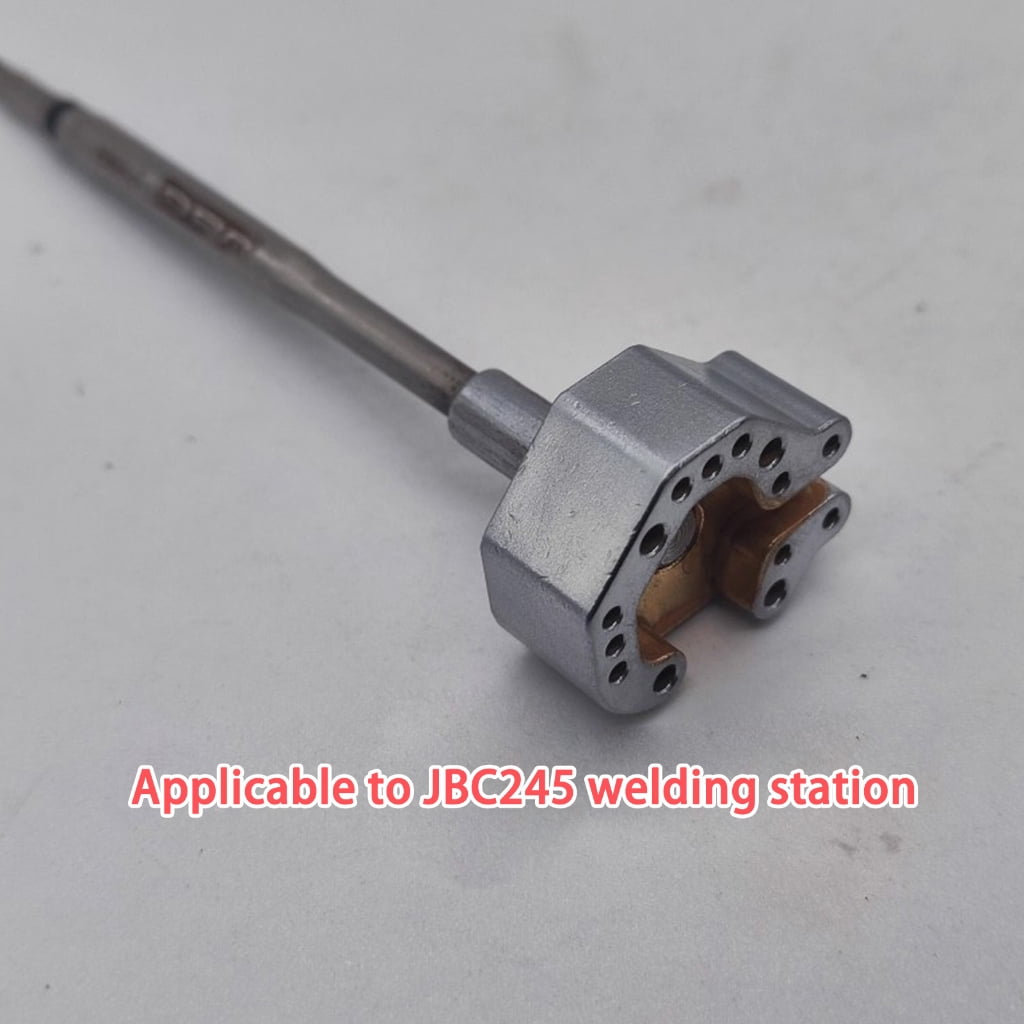 MOMOJIA Compact Soldering Iron Head 3 Heat Setting Joystick Repair Tool Metal Construction
