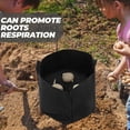 thumbnail image 4 of FUTUREORYY 2Pcs Vegetable Planting Bags 15 Gallon Black Nonwoven Fabric Grow Bags for Healthy Roots, 4 of 8