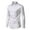 Gray, variant on GigrtiJin Mens Long Sleeves Shirts Button down Collar Casual Solid Color Shirt Lightweight Comfy Tops Blouses
