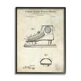 thumbnail image 2 of Stupell Industries Hockey Skate Shoe Labeled Diagram Patent Text Framed Wall Art, 24 x 30, Design by Karl Hronek, 2 of 5