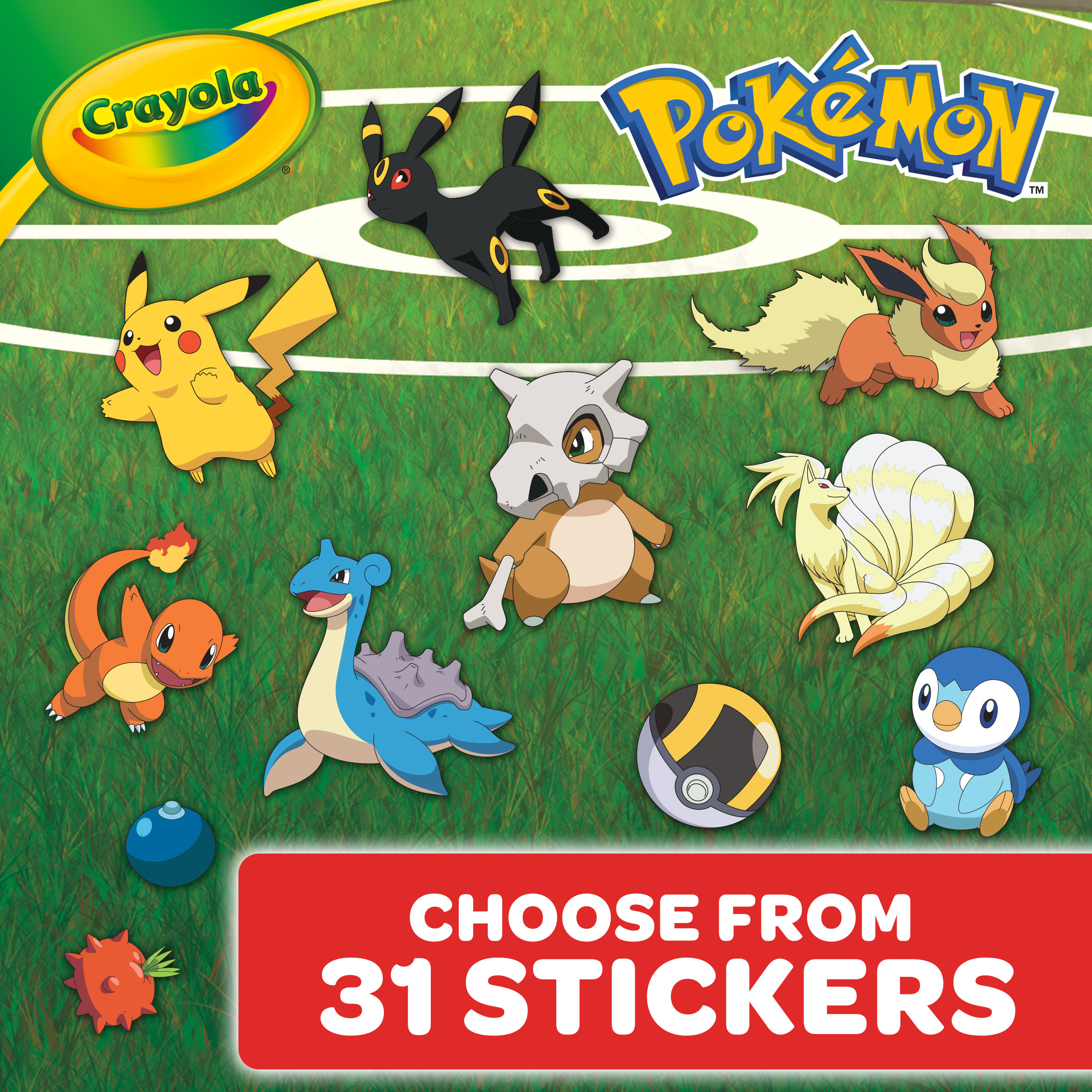 Crayola Create & Color Pokémon Pikachu Art Case 50-Piece Set photo 6