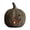 #001 Black, variant on Holloyiver Handmade Terracotta Pumpkin Jack O' Lantern, Halloween Fall Terracotta Pumpkin Lantern Ornament, Autumn Farmhouse Table Festival Decoration for Home Porch Mantel Room Decor