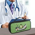 thumbnail image 5 of COEQINE Piano Frog Stethoscope Storage Bag Small Nurse Pouch Stethoscope Case for Nurse and Doctor Portable Stethoscope Case Compatible Stethoscope Bag Soft, 5 of 7
