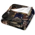 thumbnail image 3 of Callum Turner Blanket Handsome #1 Super Soft Throw Blanket Silky Flannel Lightweight for Sofa, Bed Blanket All Season Use 40""*50"" （100 * 130cm）, Style-2, 3 of 6