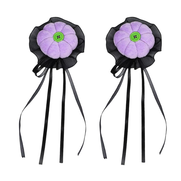 Pinzas para el pelo de Halloween Strade Fareast Limited accesorio para el cabello calabaza violeta