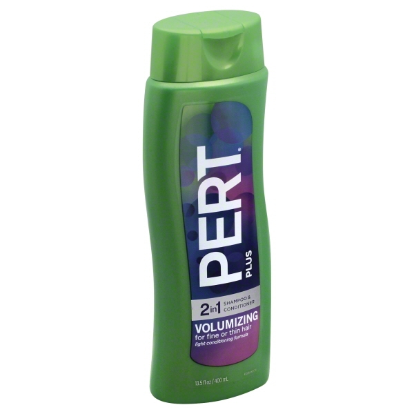 Pert Plus Volumizing 2 in 1 Shampoo & Conditioner, 13.5 fl oz
