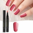 thumbnail image 1 of 24 Colors Fast And Convenient Manicure Nail Polish Gel Pen Nail Polish Gel Collection Ladies Nail Gel Pen Nail Polish No Pencil Manicure 5ml Rhinestone Dotting Pen, 1 of 3