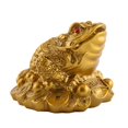 thumbnail image 4 of Money , Feng Shui   Resin, Lucky , Painted Gold Color,  For Home Decoration Lucky Home Decorations Feng Shui, 4 of 8