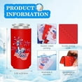 thumbnail image 4 of Slim Can Cooler Sleeves 12 Pack, Neoprene Skinny Can Coolers for12 oz Standard Cans, 4th of July Red White Blue Decorations for Independence Day Patriotic Party Supplies(Independen, 4 of 7