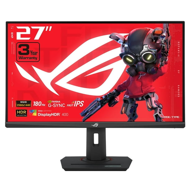 Monitor Gamer 27 ASUS ROG Strix 1ms 180Hz WQHD IPS G-Sync