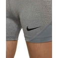 thumbnail image 3 of Nike Girls Boyshorts Pro Carbon Heather Gray Medium AQ9040-091, 3 of 4