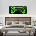 thumbnail image 4 of Hieng Green Gamer Canvas Wall Hieng Geometric Games Controller Wall Decor Prints Home Hiengwork for Living Room Bedroom, Video Gaming Wall Painting Posters, Kids Boys Girls Room Decor, 4 of 6