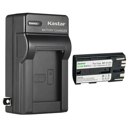 Kastar 1-Pack BP-915G Battery and AC Wall Charger Replacement for Canon Vistura UC-V10 UC-V10Hi UC-V20 UC-V30 UC-V100 UC-V200 UC-V300 UC-X1 UC-X1Hi UC-X2 UC-X2Hi UC-X30 UC-X30Hi UC-X40 UC-X45 Camera