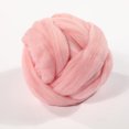 thumbnail image 1 of Xiao Hua Hilo de lana de 100 g, fibra de lana, suministros para fieltrar lana, lana pura, hilo grueso, hilado de lana para fieltrar con aguja, fieltrar en húmedo, hilado a mano, color rosa, 1 of 4