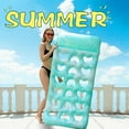 thumbnail image 2 of PVC Floating Pool Chair - Comfortable, Stable, Lightweight/Foldable, for Pool/Beach, Multi-Person Use, Stylish Colors, 2 of 6
