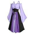 thumbnail image 3 of Hurxie Wedding Womens's Medieval Renaissance Costume Cosplay Over Dress, 3 of 6