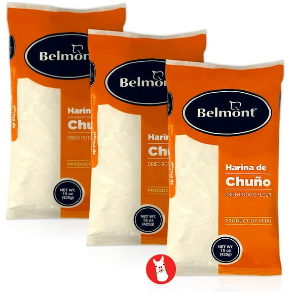 Belmont Harina De Chuño de Peru 3 Pack (Kit)