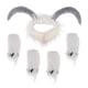 thumbnail image 3 of Disfraz de perro de sombreros perfecto para carnaval Cssic py , METRO Yinane Sombreros de disfraces de Halloween para mascotas, 3 of 8