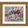 thumbnail image 1 of Rogozina, Svetlana 14x12 Gold Ornate Wood Framed with Double Matting Museum Art Print Titled - The smell of Lilac, 1 of 4